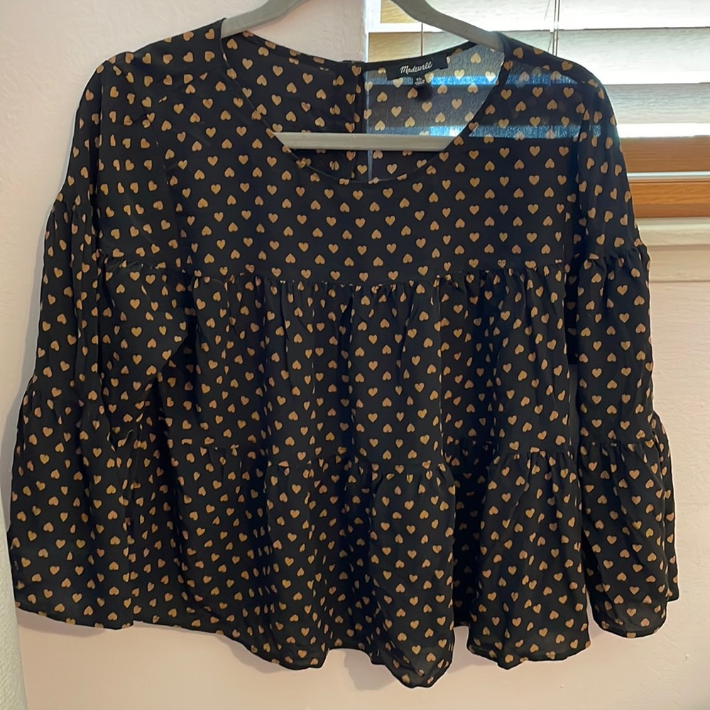 Madewell silk blouse